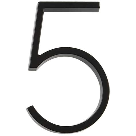 5 inch metal house numbers|everbilt 5 inch house numbers.